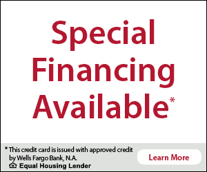 Special financing for furniture purchases — learn more